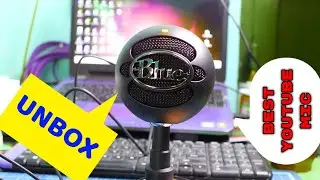 blue snowball ice usb mic unboxing just 1 Minutes #shorts