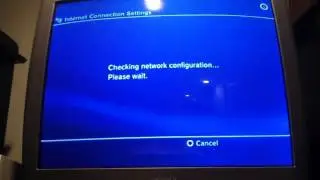 How to set up network on ps3