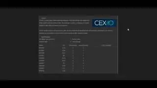 CEX.IO Reduces Fees - BTC Trade Bot - ETH Trade Bot