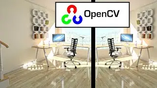 Python OpenCV Mirror Webcam Image