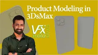 iPhone Modeling with Spline Technique in 3ds Max | Beginner Tutorial in Hindi