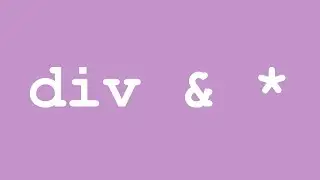 What are Universal and Type Selectors [CSS Tutorials for Beginners]