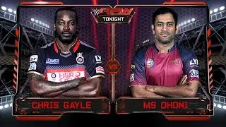 Chris Gayle VS M.S. Dhoni - 1-vs-1 Backstage Brawl