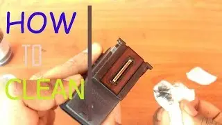 how to clean and fill canon printer e410 cartridge