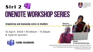 Siri 2  OneNote Workshop Series 20230412 101045 Meeting Recording