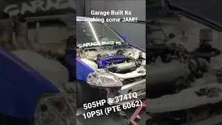 505hp K20 Turbo Dyno