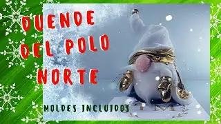 Manualidades Navideñas GNOMO Y DUENDE Del Polo Norte