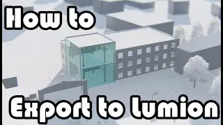 Learn Revit in 5 minutes: Export to lumion #12