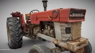 Agricultural Machinery Machine Model 3d