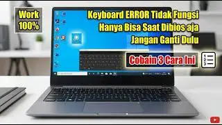 3 Cara Terbaru Mengatasi keyboard Laptop Lenovo Tidak Fungsi Atau ERROR