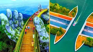 Top 10 amazing bridges in the world | Beautiful Bridges In The World