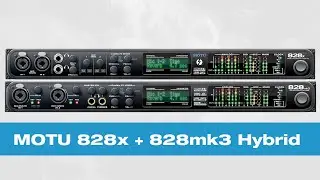 MOTU 828x und 828mk3 Hybrid