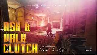 RAINBOW SIX SIEGE // ASH AND VALKYRIE CLUTCH // RANKED