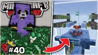 I Built a Dangerous EMERALD FARM In Minecraft Hardcore