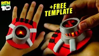 DIY Albedo Omnitrix | How To Make BEN 10 Omniverse Ultimatrix Omnitrix Albedo Version +Free Template