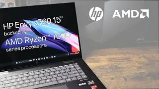 HP Envy x360 15 backed by AMD Ryzen™ 7000 series Processors