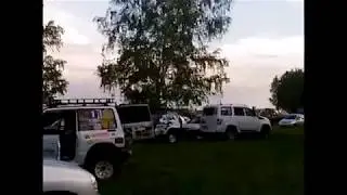 Мобильная баня на Дне рождении Омск4х4