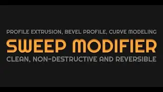 Sweep Modifier 2.0 for Blender (Demonstration)