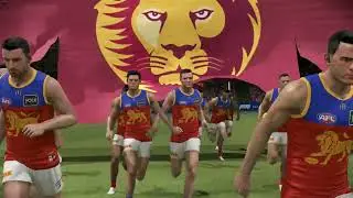 AFL23 Season 1 Match 1 PC Sports Games vs Brisbane Lions