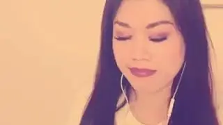 Practicing in the bathroom, “Sana Maulit Muli”