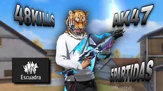 TIGRE BLANCO Especial AK47 5Partidas 48KILLS en Total Escuadras Ramdons