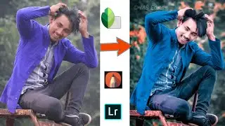 Creative Photo Editing On Mobile | Hair Style & Face Smooth Brightnes Editing On Mobile  | MS Edits