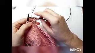 Как вязать поля шапки.#шапкаробингуд #урокивязания #урокивязанияспицами