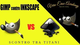 GIMP CONTRO INKSCAPE  - GIMP VS INKSCAPE