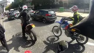 A Motorcycle Ride Through Central Paris (2018)