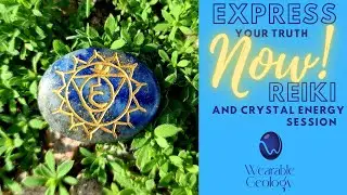 Throat Chakra Reiki Crystal Energy Healing Session [VERY POWERFUL]