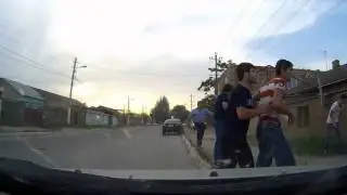Авария и драка в Дагестане г Каспийск ДТП