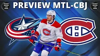 PREVIEW COLUMBUS BLUES JACKETS VS MONTREAL CANADIENS