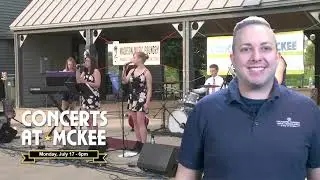 Concerts McKee July 17 Peoples Brothers Band