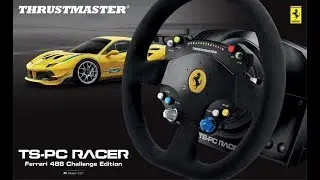 Thrustmaster Announces New Racing Wheel TS PC Racer Ferrari 488 Challenge Edition