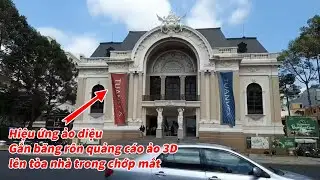 Ảo diệu gắn băng rôn quảng cáo ảo 3D lên tòa nhà trong chớp mắt - 3D flag simulation After Effects