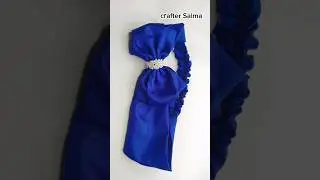 DIY Hair Bow 😱 #craft #shorts #hairbows #hairband #youtubeshorts#crafteraditi  #youtubepartner
