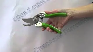 Секатор профессиональный ОАЗИС с отполированными концами