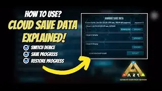 How Save Data in ARK Mobile! ARK Ultimate Mobile Edition