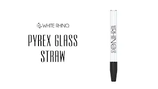 How To Use Pyrex Glass Straw