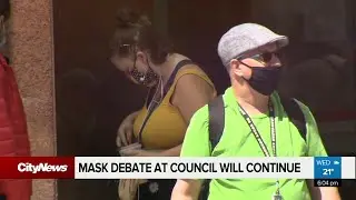 Edmonton city council to discuss masks Friday