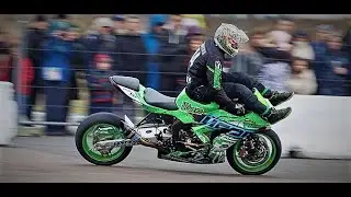 mistake in riding  during racing