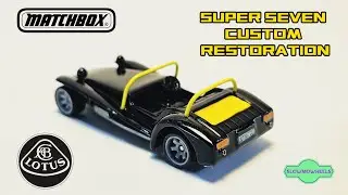 Lotus Super Seven no.60 Matchbox Custom Restoration