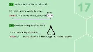 Momente B1.2 Erklär-Clip Grammatik: Konnektor indem