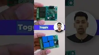 DIY remote control module for light and fan automation #automationdude #shorts