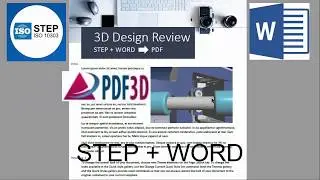 STEP + WORD = PDF