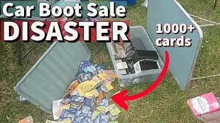 I Knocked Over a POKÉMON Stall at the CAR BOOT SALE!