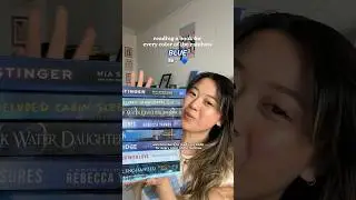 READING A BOOK FOR EVERY COLOR - BLUE EDITION 💙🫧📖 #booklover #booktube #bookworm #bookreview
