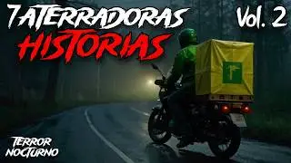 1 HORA de Historias de TERROR de REPARTIDORES Vol. 2 l Terror Nocturno