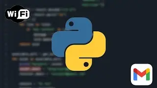 Python Get Your Wifi Password and Send Gmail 🔐📩
