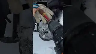 как завести снегоход динго шуруповёртом 😃 